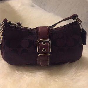 Coach wristlet purse